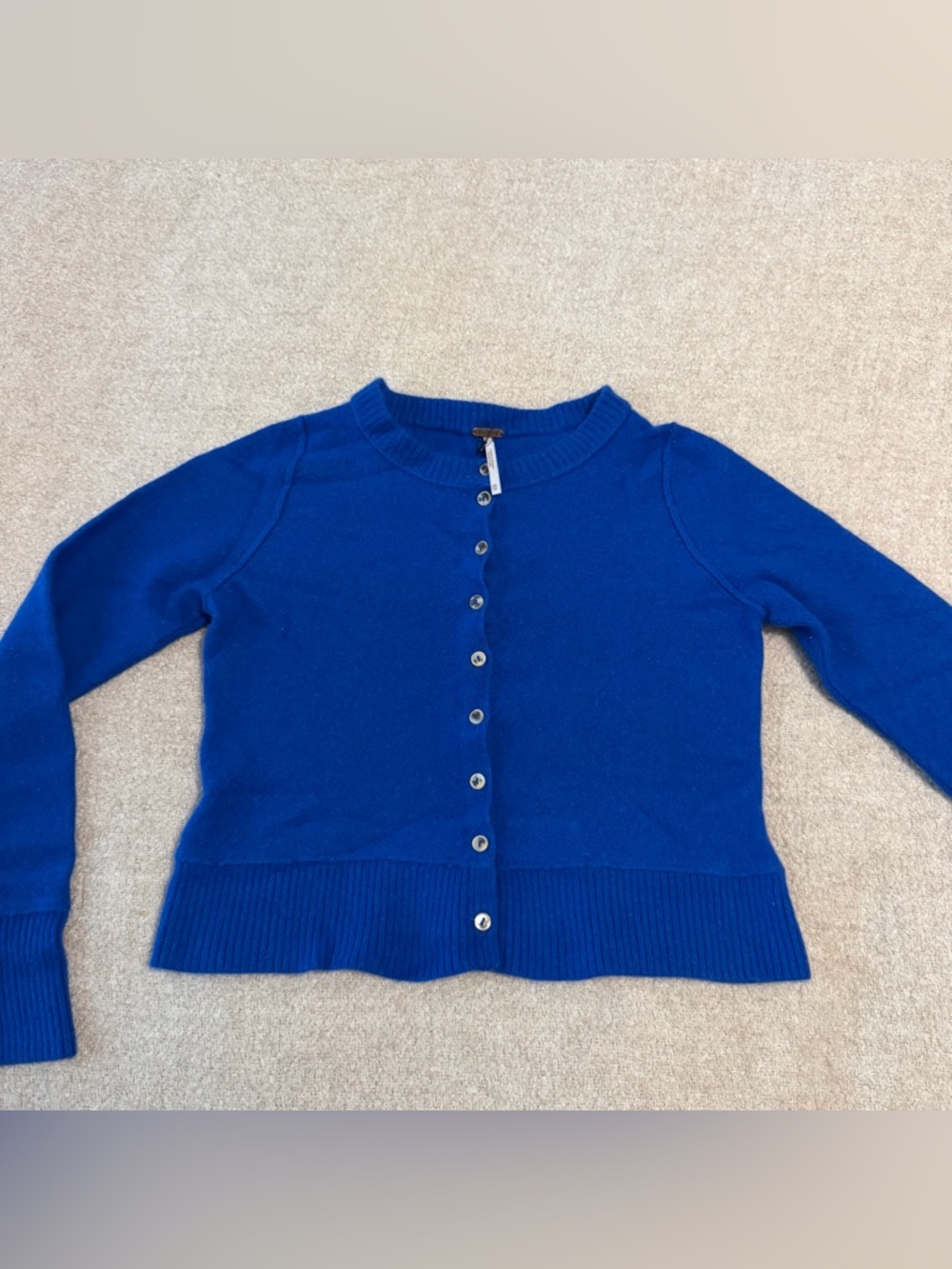 Free People Nocturnal Solid Cashmere Cardi